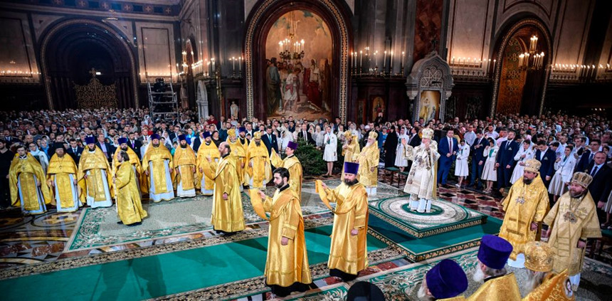 TT Putin và Chính Thống giáo toàn thế giới bắt đầu lễ Giáng sinh